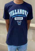 Villanova Wildcats Colosseum Pill T Shirt - Navy Blue