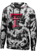 Texas Tech Red Raiders Colosseum All Right Tie Dye Hooded Sweatshirt - Black