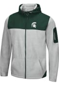 Michigan State Spartans Colosseum Schwartz Medium Weight Jacket - Grey