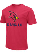 Saginaw Valley State Cardinals Colosseum Name Drop T Shirt - Red