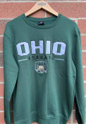 Ohio Bobcats Colosseum Time Machine Crew Sweatshirt - Green