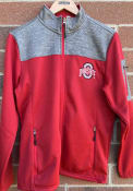 Ohio State Buckeyes Colosseum Third Wheel Fleece Medium Weight Jacket - Red