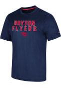 Dayton Flyers Colosseum Mosbius T Shirt - Navy Blue