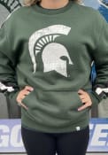 Michigan State Spartans Colosseum Paradox Fashion Sweatshirt - Green