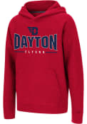 Dayton Flyers Youth Colosseum Golden Ticket Hooded Sweatshirt - Red