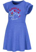Kansas Jayhawks Toddler Girls Colosseum Music Maker Dresses - Blue