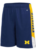 Michigan Wolverines Youth Colosseum Wonkavision Shorts - Navy Blue