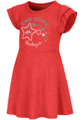 Ohio State Buckeyes Toddler Girls Colosseum Music Maker Dresses - Red