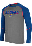 Kansas Jayhawks Colosseum George T-Shirt - Charcoal