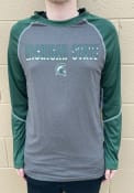 Michigan State Spartans Colosseum George T-Shirt - Charcoal