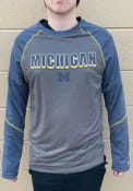 Michigan Wolverines Colosseum George T-Shirt - Charcoal
