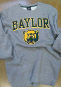 Baylor Bears Colosseum Elliott Crew Sweatshirt - Grey