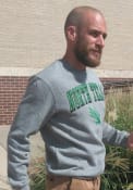 North Texas Mean Green Colosseum Elliott Crew Sweatshirt - Grey
