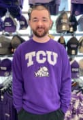 TCU Horned Frogs Colosseum Elliott Crew Sweatshirt - Purple