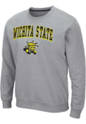 Wichita State Shockers Colosseum Elliott Crew Sweatshirt - Grey