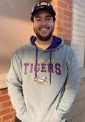LSU Tigers Colosseum Russell Hooded Sweatshirt - Grey