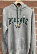Ohio Bobcats Colosseum Russell Hooded Sweatshirt - Grey