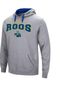 UMKC Roos Colosseum Russell Hooded Sweatshirt - Grey