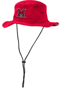 Miami RedHawks Colosseum Sweep Bucket Hat - Red