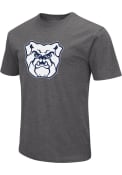 Butler Bulldogs Colosseum Playbook Distressed Logo T Shirt - Charcoal