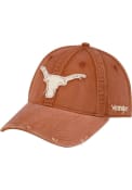 Texas Longhorns Wrangler Vintage Adjustable Hat - Burnt Orange