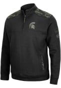 Michigan State Spartans Colosseum OHT 1/4 Zip Pullover - Black