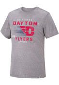 Dayton Flyers Colosseum Les Triblend Fashion T Shirt - Grey