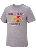 Iowa State Cyclones Colosseum Les Triblend Fashion T Shirt - Grey