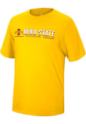 Iowa State Cyclones Colosseum Four Leaf T Shirt - Gold