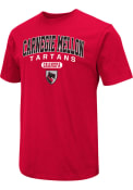 Carnegie Mellon Tartans Colosseum Grandpa Pill T Shirt - Red