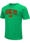 Oklahoma State Cowboys Colosseum Arch Field T Shirt - Kelly Green