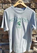Michigan State Spartans Colosseum #1 Graphic Dad Fashion T Shirt - Grey
