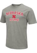 Nebraska Cornhuskers Colosseum Alumni Fashion T Shirt - Grey