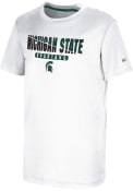 Michigan State Spartans Youth Colosseum RK T-Shirt - White