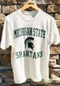 Michigan State Spartans Colosseum # 1 Graphic Fashion T Shirt - Oatmeal