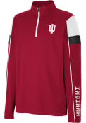 Indiana Hoosiers Youth Colosseum Screever Quarter Zip - Cardinal
