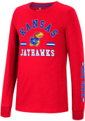 Kansas Jayhawks Youth Colosseum GCC SMU Roof T-Shirt - Red