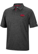 Arkansas Razorbacks Colosseum Tournament Polo Shirt - Black