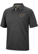 Purdue Boilermakers Colosseum Tournament Polo Shirt - Black
