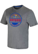Kansas Jayhawks Colosseum Larry T Shirt - Grey