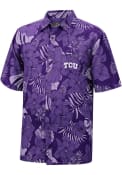 TCU Horned Frogs Colosseum The Dude Dress Shirt - Purple