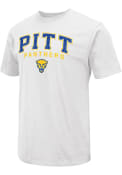 Pitt Panthers Colosseum Arch Mascot T Shirt - White