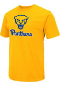 Pitt Panthers Colosseum Mascot T Shirt - Gold