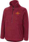 Iowa State Cyclones Girls Colosseum Walk In The Park 1/4 Zip - Gold