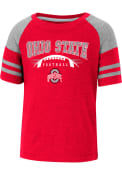 Ohio State Buckeyes Toddler Colosseum Michael Football T-Shirt - Red