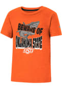 Oklahoma State Cowboys Toddler Colosseum Shark T-Shirt - Orange