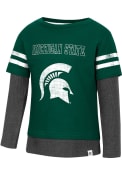 Michigan State Spartans Toddler Colosseum Gardookas T-Shirt - Green