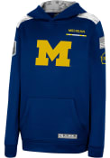 Michigan Wolverines Youth Colosseum OHT Freestyle Hood - Navy Blue