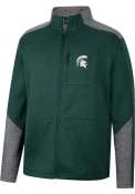 Michigan State Spartans Colosseum Id Keep Playing Medium Weight Jacket - Green