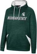 Michigan State Spartans Colosseum Bushwood Pullover Hood - Green